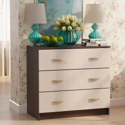 Комод в прихожую Анкор темный/Анкор светлый