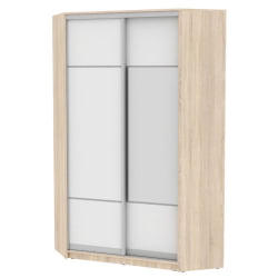 Шкаф-купе YA-230х1250-1(ДСС-Белый-D4D3)