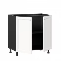 Тумба кухонная 800 Джулия ЛД 284.060.000.048 Черный Белый