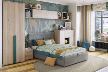 Пуф Рони 2 PM-001.2 сосна (велюр)