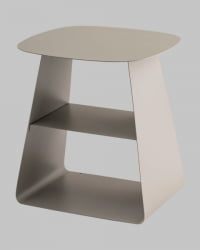 Журнальный столик Leyre металл темно-серый