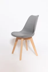 Мягкий стул Eames SC-034 Серый