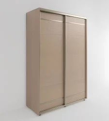 Шкаф-купе 2-х дверный Акцент-Лайт Д 2400х600 Дуб молочный