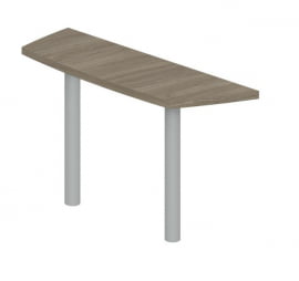 Приставка боковая большая на 2 опорах Wing WN.103.OD Дуб темный