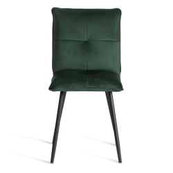 Металлический стул Sweet LT, велюр, Deep Forest (изумруд), 41х55х88 см