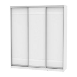 Шкаф-купе B-230х200х60-2(Белый-D9D9D9)