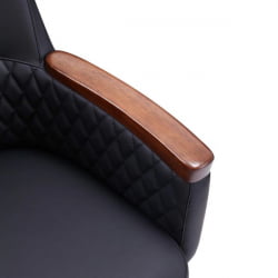Кресло руководителя ХАВАСАН (ХАВАСАН) Десире ЕКС-771 кожа черное / HAWASAN Desire EX-771