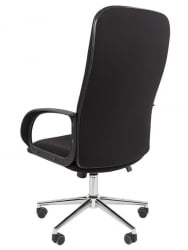 Офисное кресло Chairman 278 Черное Хром