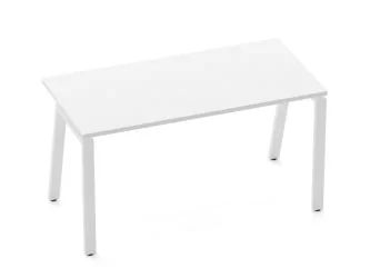 Стол прямой Deka Л-обр. каркас 73.07.14 Белый