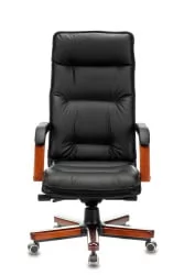Кресло руководителя Бюрократ T-9927WALNUT/BLACK