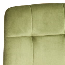 Металлический стул CHILLY (mod. JSC-220) Велюр/металл , 44,5х52,5х88 см, Green (зеленый) HLR54 / натуральный