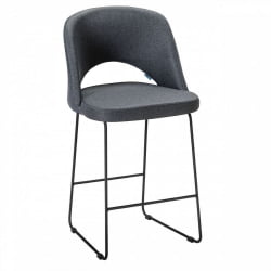 Кресло полубар Lars ПБ темно-серый/Линк