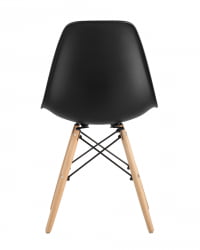 Стул Eames Style DSW черный (разборный каркас)