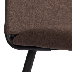 Стул La Rousse NEW, ткань рогожка, коричневый/черный, 3М7-147, 45x55x93 см