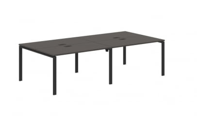 Бенч-система 4-местная EDIS EUWST 2713 Мокко Черный