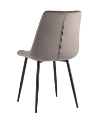 Стул Флекс Нев велюр антрацитовый 2 шт. / New