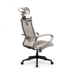 Кресло руководителя Metta L 2c 44C/K116 Infinity Easy Clean (MPES) Комплект 6 Светло-бежевое