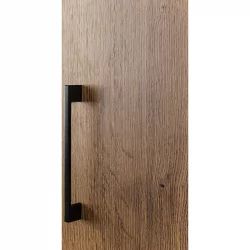 Шкаф трехстворчатый с зеркалом Loft с зеркалом Дуб Табак