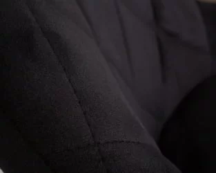 Стул барный DOBRIN LOGAN BLACK Черный велюр MJ9-101