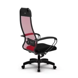 Офисное кресло МЕТТА Комплект 11, Основание 17831 Красный Black