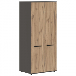 Гардероб EDIS ECWS 85 Дуб Денвер светлый Черный Мокко