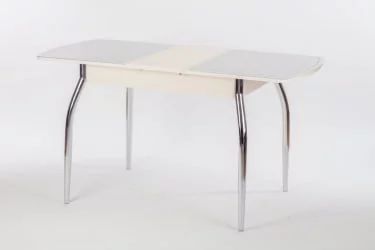 Стол обеденный Чикаго КЗ(6191) крем,завитки бронза