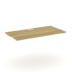 Стол-приставка к двум опорным тумбам/шкафам CONCEPT CN.OSPR-007 Дуб Винченцо Белый