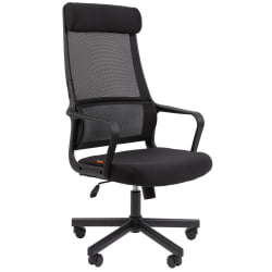 Кресло руководителя Chairman 590 ткань/сетка Черный