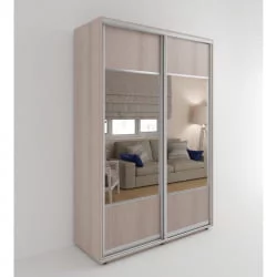 Шкаф-купе Акцент-Дуэт Д 1000х600 Ясень шимо светлый