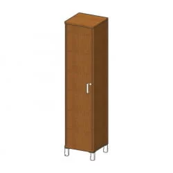 Гардероб с замком В702.2 Z/R Орех Даллас