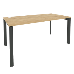 Стол рабочий на П-образном м/к ONIX O.MP-SP-4.8 Тиквуд Светлый/Антрацит