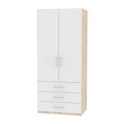 Шкаф распашный R-198х90х45-4(ДСС-Белый)