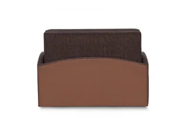 Диван-кровать Оливер 1 Стандарт Мистик куба коричневый Домус шоколад