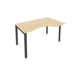 Стол письменный METAL SYSTEM Б.СА-2 Пр Акация/Антрацит