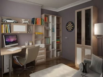 Подростковая Ostin №1 Ясень шимо светлый/белый