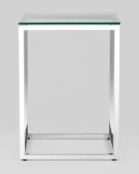 Журнальный стол ТАУН 40x40 Серебро