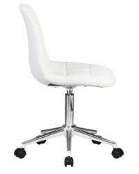 Офисное кресло для персонала DOBRIN MONTY (белый) 2 шт