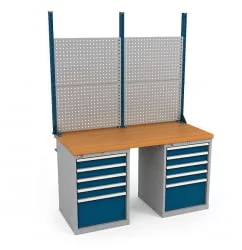 Верстак ВС-150-09 Бук + Экран ВС-150-Э2