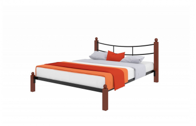 Кровать София Lux 1400х1900 Черная