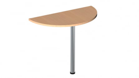 Приставка для переговоров полукруг Р.К-2 Крафт белый