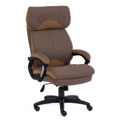 Кресло DUKE ткань, коричневый/бронзовый, фостер 4/TW-21