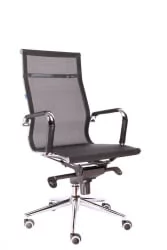 Кресло руководителя Opera M сетка Черный