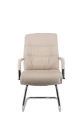 Кресло для посетителей Bond CF экокожа Бежевый