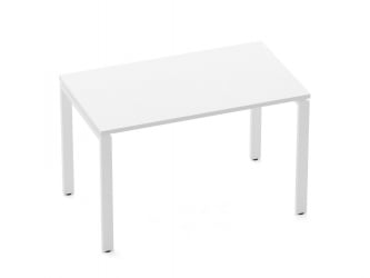 Стол прямой Дека П-обр. каркас 7.07.12 Белый / Deka