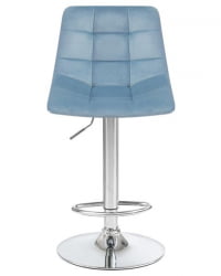 Стул барный ДОБРИН ТАИЛОР (пудрово-голубой велюр (МДЖ9-74)) 2 шт / DOBRIN TAILOR (MJ9-74))