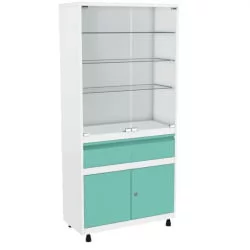 Шкаф медицинский ШМС-2-Р-2-Ц