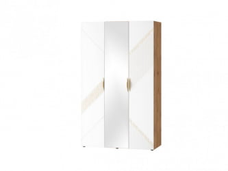 Модульный шкаф Монако 903.12 Дуб Вотан / Белый шпон / Альпийский белый