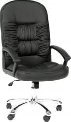 Кресло руководителя CHAIRMAN 418 PVC Черный