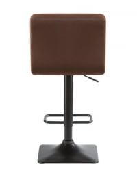 Стул барный DOBRIN DOMINIC (шоколадный велюр (MJ9-111)) 2 шт