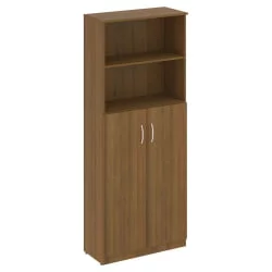 Шкаф высокий широкий (2 средние двери ЛДСП) NOVA S В.СТ-1.6 Орех Гварнери